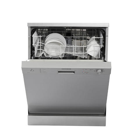 Nordmende DW66DIX Super Efficient Freestanding Dishwasher - Dark Stainless Steel