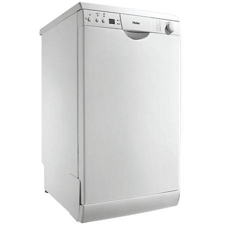 Haier DW9-TFE3-U 9 Place White Slimline Freestanding Dishwasher