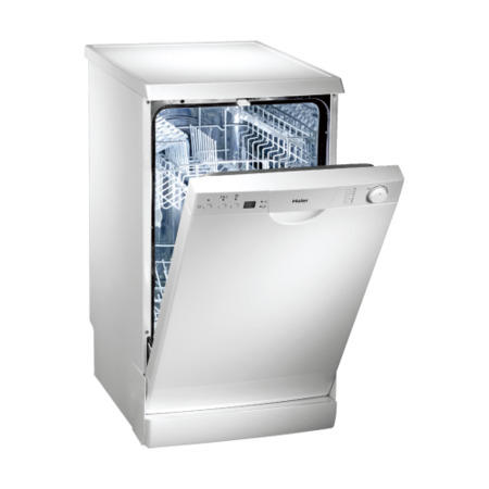 Haier DW9-TFE3 9 Place Slimline Freestanding Dishwasher - White