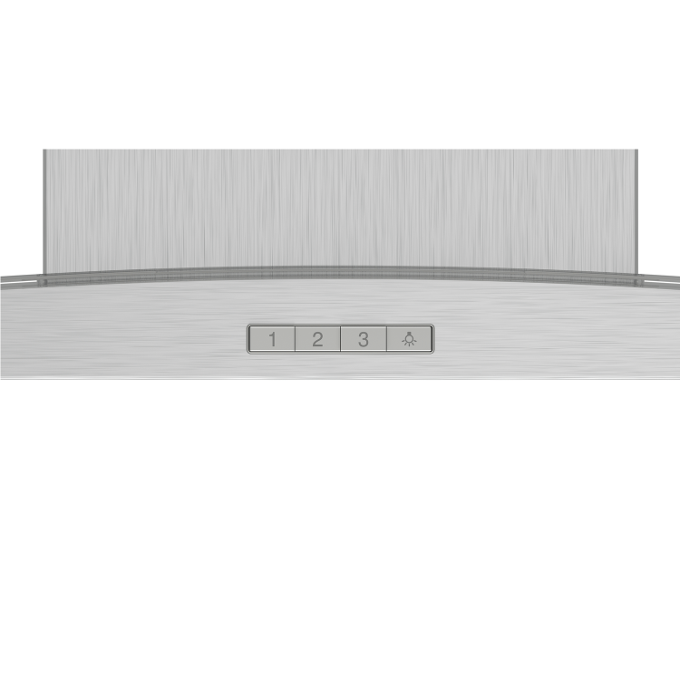 Bosch Series 2 60cm Chimney Cooker Hood - Stainless Steel