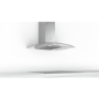 Bosch DWA94BC50B Series 2 90cm Curved Glass Chimney Cooker Hood - Stainless Steel