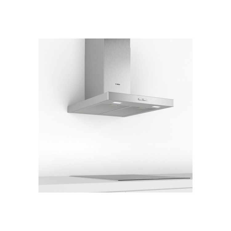 Refurbished Bosch Serie 2 DWB64BC50B 60cm Chimney Cooker Hood Stainless Steel