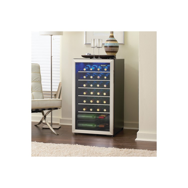 Danby DWC033KA1BDB 36 Bottle / 93L Wine Cooler Black
