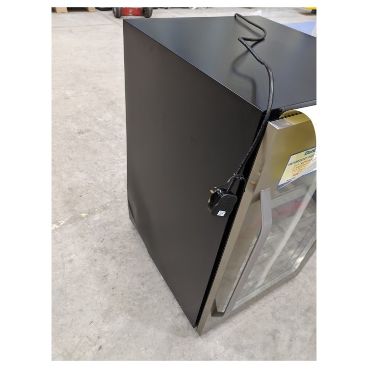 Refurbished Danby DWC114KD1BSS Freestanding 46 Bottle Dual Zone Wine Cooler Stainless Steel