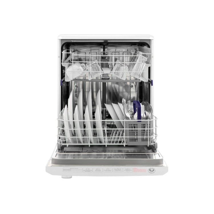 GRADE A3 - Heavy cosmetic damage - Beko DWD5414W 13 Place Freestanding Dishwasher - White