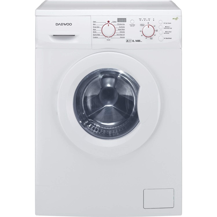 Daewoo DWDFI5411 DWDF15411 8kg 1400rpm Freestanding Washing Machine White