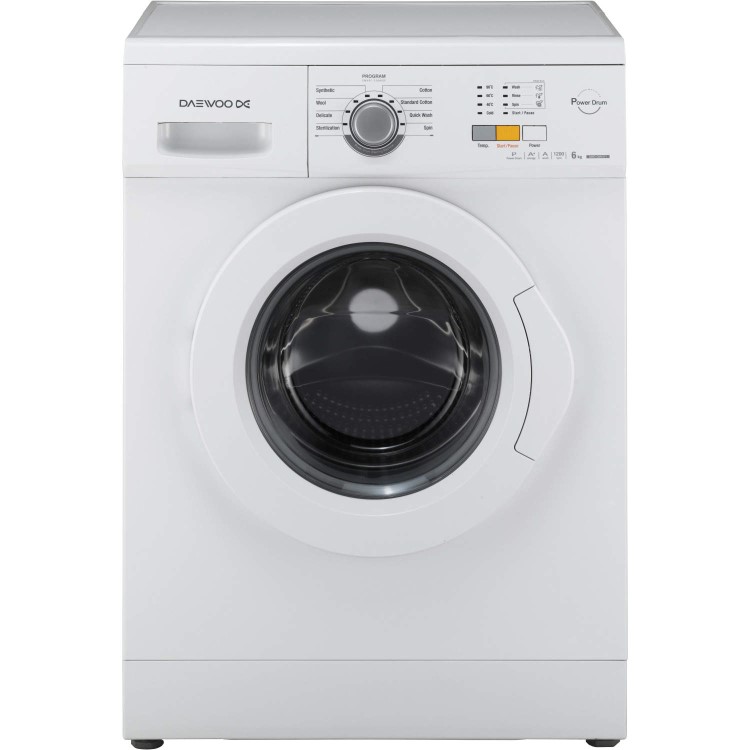Daewoo DWDGM1011 6kg 1000rpm Freestanding Washing Machine White