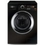 Daewoo DWDHB141KK 9kg 1400rpm Direct Drive Freestanding Washing Machine Black With Chrome Door