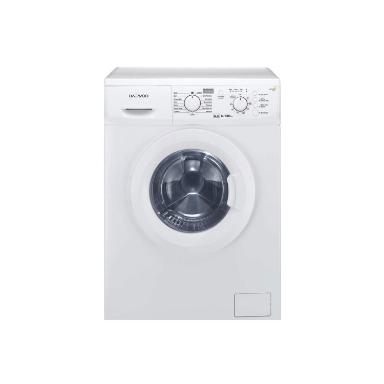 Daewoo DWDMI1011 6kg 1000rpm Freestanding Washing Machine White
