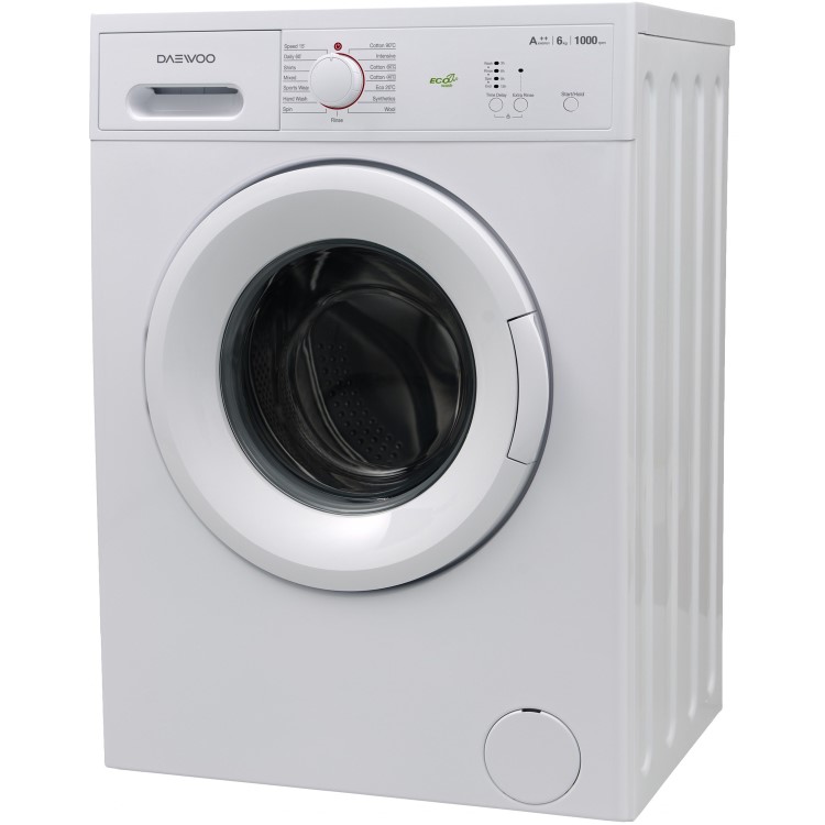 Daewoo DWDMV1011 Freestanding Washing Machine 6kg 1000rpm White