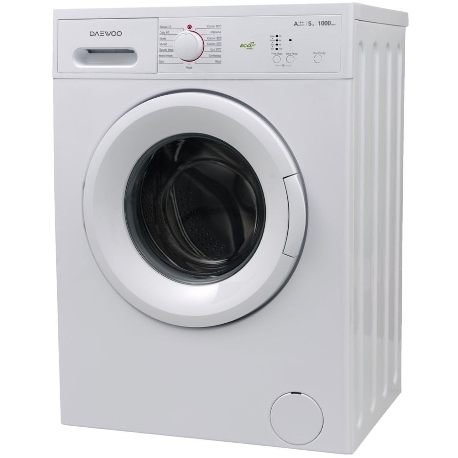 Daewoo DWDMV5011 5kg Load 1000 Spin Freestanding Washing Machine With