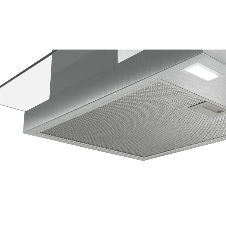 Bosch DWG64BC50B Serie 2 60cm Chimney Cooker Hood With Flat Glass Canopy - Stainless Steel