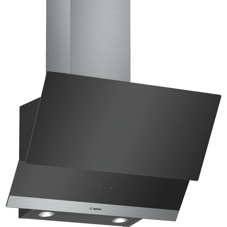 Bosch Series 2 60cm Angled Chimney Hood - Black