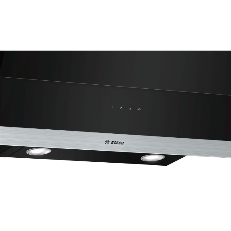 Bosch Series 2 60cm Angled Chimney Hood - Black
