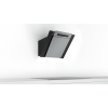 Bosch DWK67BM60B Serie 4 Touch Control 60cm Angled Cooker Hood - Stainless Steel And Black Glass