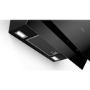 Refurbished Bosch Serie 4 DWK67CM60B 60cm Touch Control Angled Chimney Cooker Hood Black