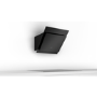 Refurbished Bosch Serie 4 DWK67CM60B 60cm Touch Control Angled Chimney Cooker Hood Black