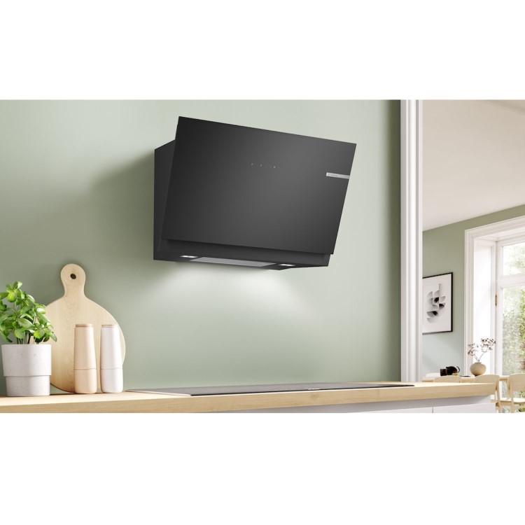 Bosch 80cm Wall-Mounted Cooker Hood - Black