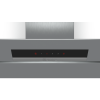 Bosch DWK87BM60B Touch Control 80cm Angled Cooker Hood - Stainless Steel And Black Glass