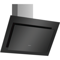 Bosch Series 4 80cm Angled Chimney Cooker Hood - Black