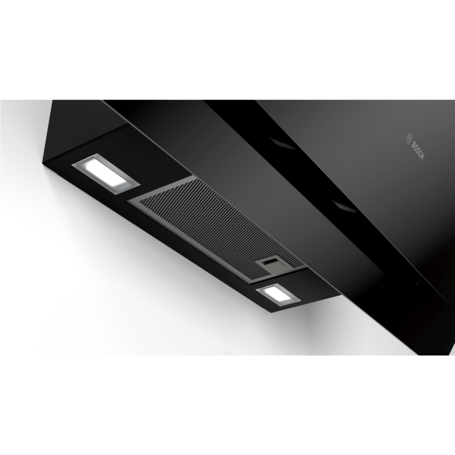 Bosch DWK87CM60B Serie 4 Touch Control 80cm Angled Cooker Hood Black