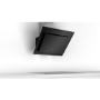 Bosch Series 4 80cm Angled Chimney Cooker Hood - Black