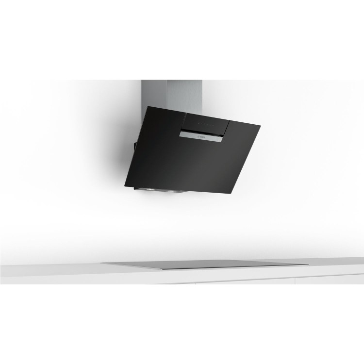 Bosch Series 2 80cm Angled Cooker Hood - Black