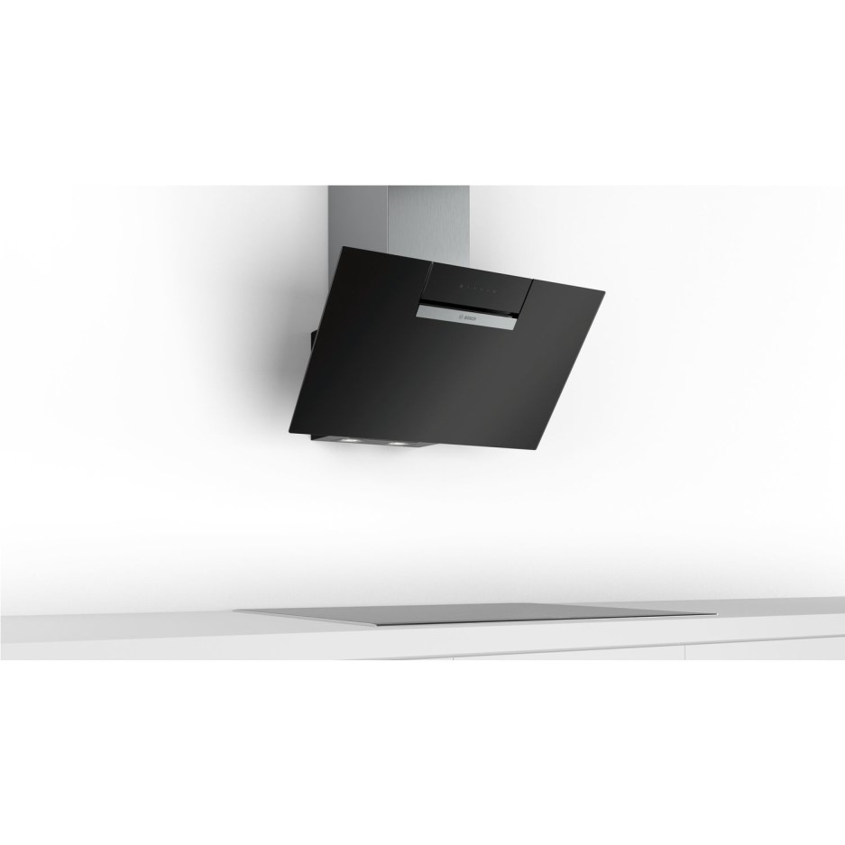 Bosch DWK87EM60B Serie 2 TouchSelect Control 80cm Angled Cooker Hood