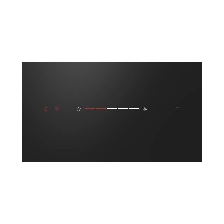 Bosch 90cm Wall-Mounted Chimney Cooker Hood - Black