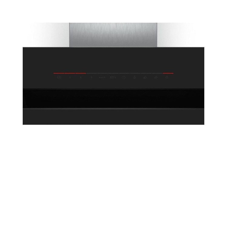 Bosch DWK97JQ60B Series 6 90cm Angled Glass Chimney Hood - Black