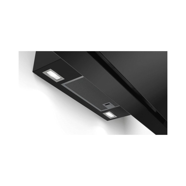 Bosch DWK97JQ60B Series 6 90cm Angled Glass Chimney Hood - Black