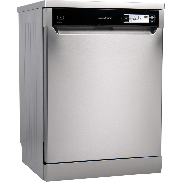 NordMende DWLD631IX 14 Place Full Size Freestanding Dishwasher Stainless Steel