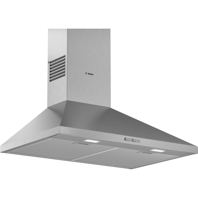 Bosch DWP74BC50B Series 2 70cm Pyramid-style Chimney Cooker Hood - Stainless Steel