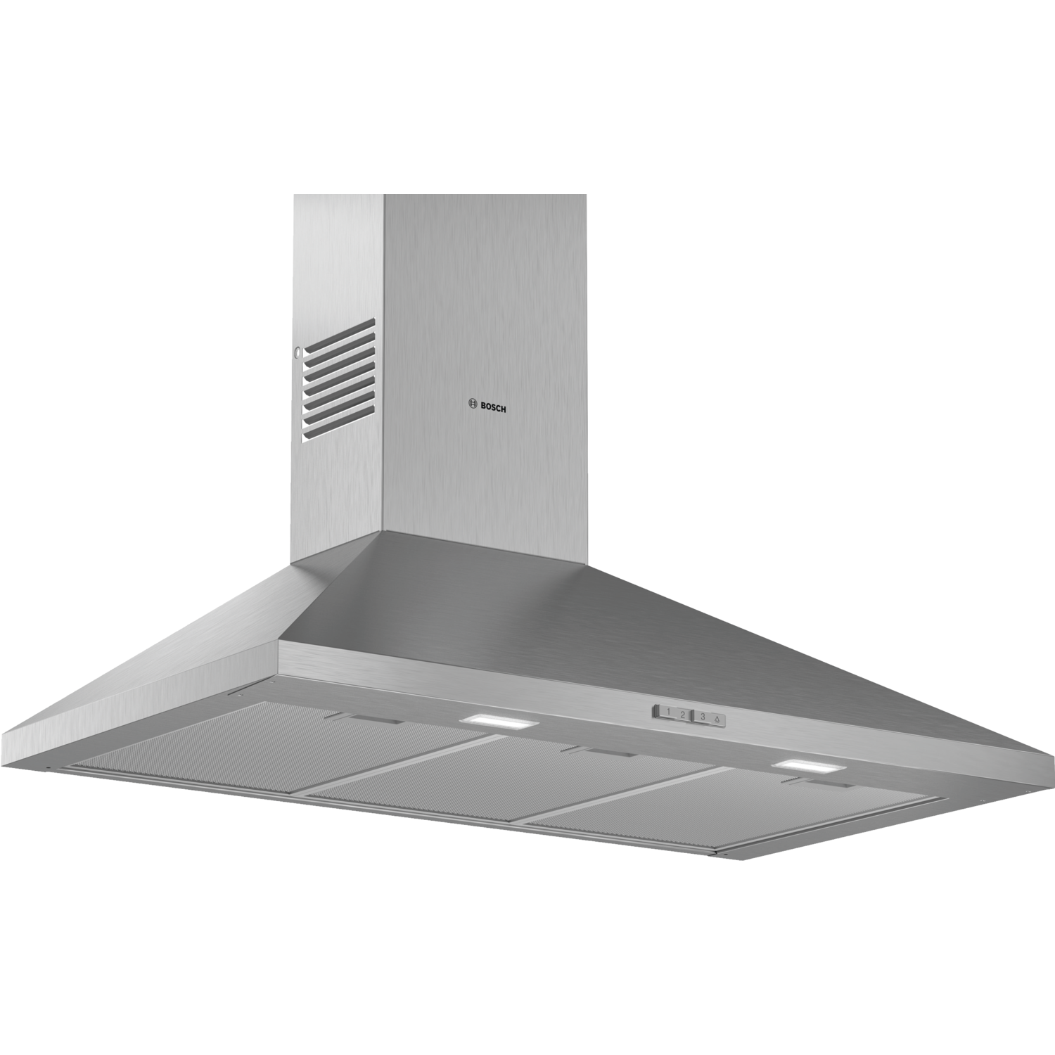 Bosch Serie 2 90cm Pyramid Chimney Cooker Hood - Stainless Steel