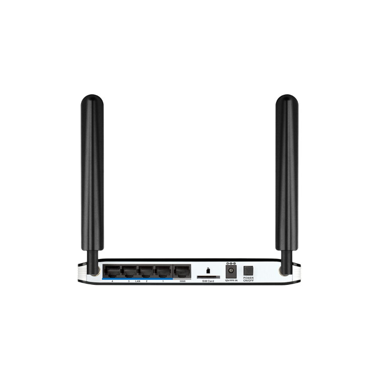 D-Link DWR-921 4G LTE Router 150Mbps D/L Speed - Black
