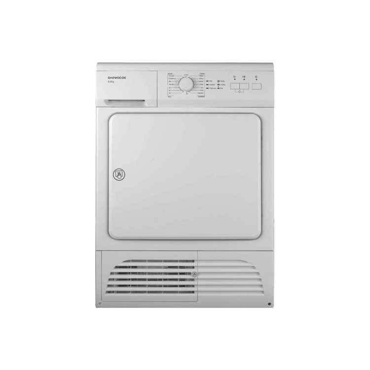 Daewoo DWRCB8011 8kg Freestanding Condenser Tumble Dryer White