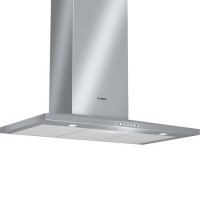 Bosch DWW09D650B Avantixx Slimline Pyramid 90cm Chimney Hood in Brushed steel