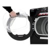 Hoover DXC10DCEB Dynamic Next Aquavision 10kg Freestanding Condenser Sensor Tumble Dryer - Black With Chrome Door