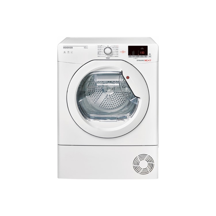 GRADE A2 - Hoover DXC10DE Dynamic Next 10kg Freestanding Conderser Tumble Dryer - White