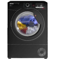 Hoover DXC9DGB Dynamic Next 9kg Freestanding Condenser Sensor Tumble Dryer - Black