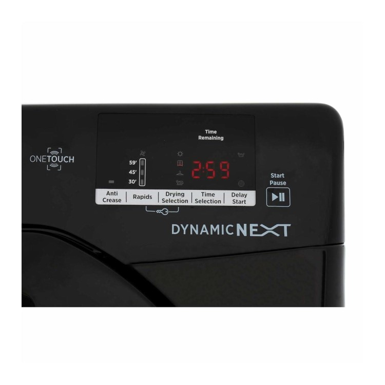 Hoover Dynamic Next 9kg Freestanding Condenser Sensor Tumble Dryer - Black