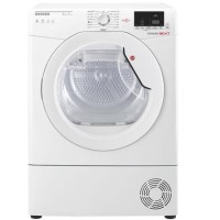 GRADE A2 - Hoover DXH9A2DE Dynamic Next Aquavision 9kg Freestanding Heat Pump Condenser Sensor Tumble Dryer Wit