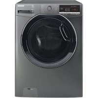 GRADE A1 - Hoover DXOA58AK3R D 8kg 1500rpm Freestanding Washing Machine With One Touch - Graphite