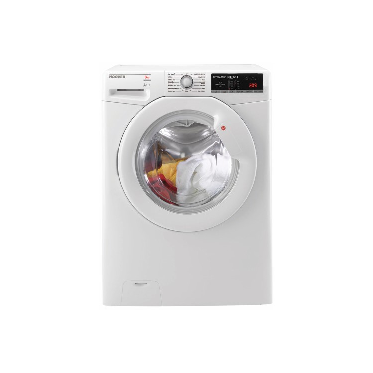 Refurbished Hoover DXOA68LW3/1-80 Smart Freestanding 8KG 1600 Spin Washing Machine White