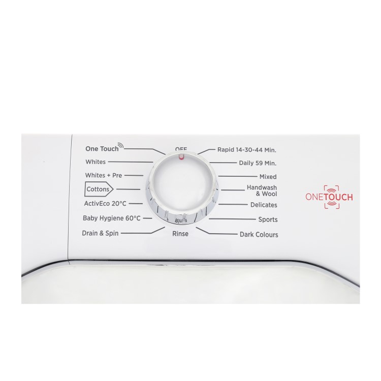 GRADE A2 - Hoover DXOC67C3 OneTouch 7kg 1600rpm Freestanding Washing Machine-White