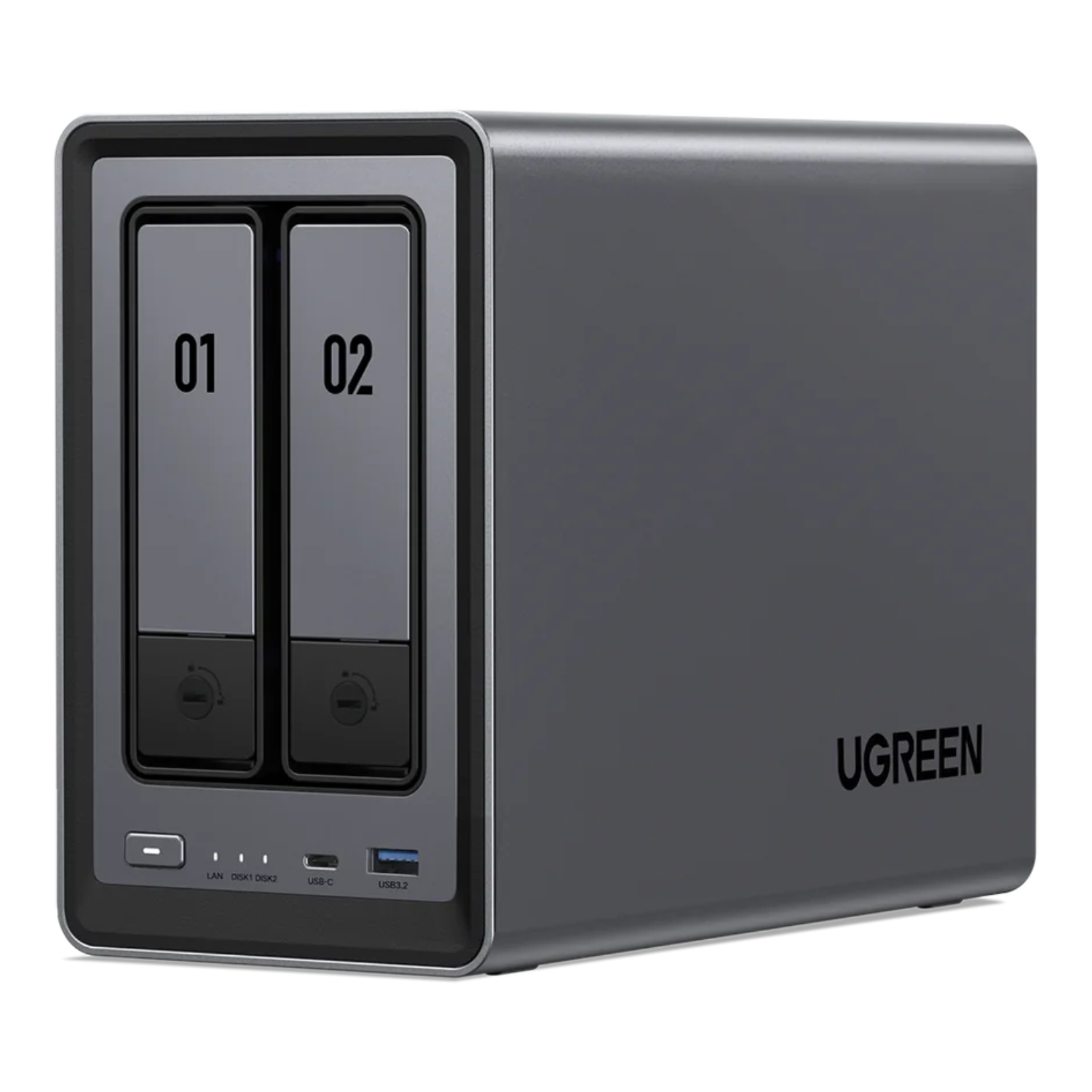 UGREEN NASync DXP2800 8GB RAM 2 Bay SATA Desktop NAS Expansion