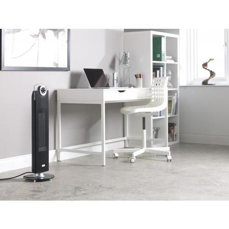 Dimplex Studio G - 2.5kW Tower fan heater with oscillation function with 12 hour timer - Black
