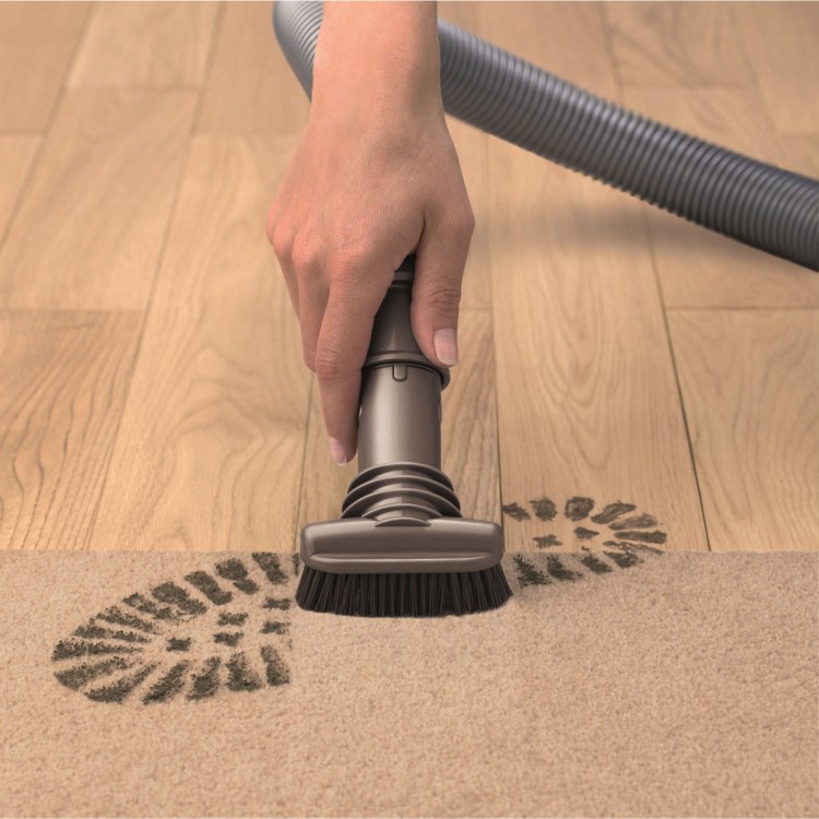 Dyson DYNDC40I Upright Vacuum Cleaner Grey And Yellow