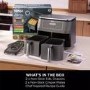 Ninja DZ300UK Dual Zone 6-in-1 7.6L Air Fryer - Gun Metal Grey