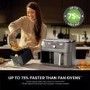 Ninja DZ400UK Dual Zone 6-in-1 9.5L Air Fryer - Grey